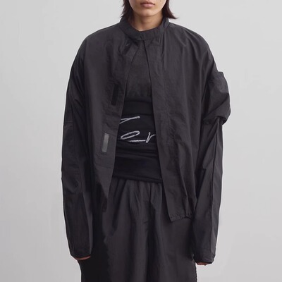 Terrawear 25SS防泼水抗撕裂UPF50防晒尼龙无拉链夹克 男女同款