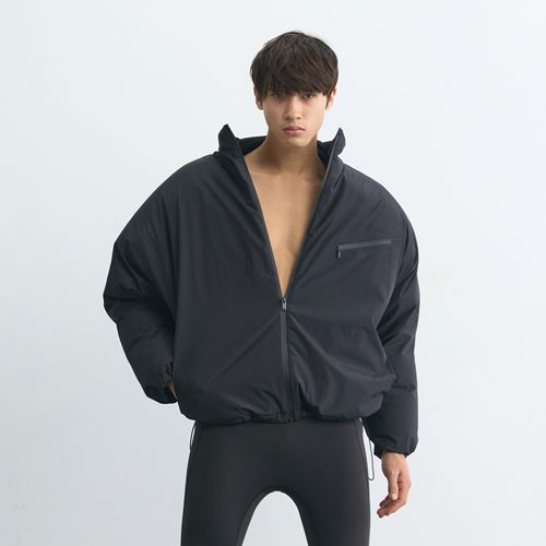 Terrawear防水三防90白鹅绒短宽立领羽绒服中性夹克 巨巨巨保暖