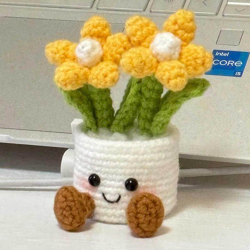 diy手工摆件大葱笔筒钩针编织材料包桌面摆件无聊解闷打发时间,服饰配件/皮带/帽子/围巾,DIY编织材料包,淘宝优惠券,粉丝福利购,淘宝优惠卷