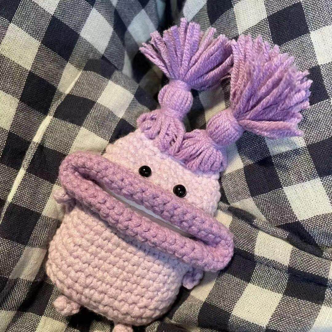 针织diy材料包手工编织耳机套香肠嘴针织耳机包自制成品ins丑萌,服饰配件/皮带/帽子/围巾,DIY编织材料包,淘宝优惠券,粉丝福利购,淘宝优惠卷