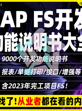 SAP FS技术开发功能说明书FICO项目报表单据打印接口增强