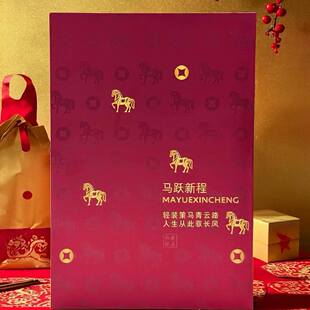 马跃新程肉桂18泡礼盒装配礼袋武夷岩茶乌龙茶