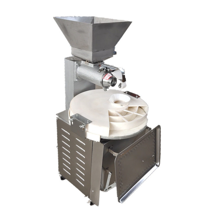 厂家供应30-2馒头机 规格可调蒸馍披萨设备 分割滚圆机 圆馒头机