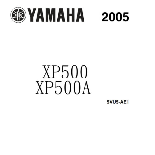 2005年雅馬哈tmax500手册維修資料部件扭矩線路圖資料中文版