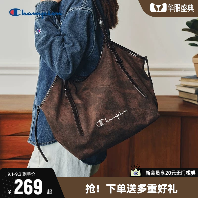 Champion冠军托特包单肩包图片