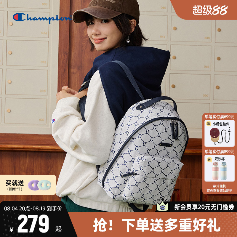 Champion冠军双肩包钻C背包书包