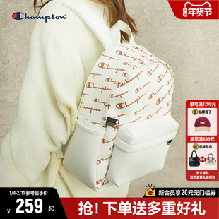 Champion冠军双肩包2025冬季新款书包女生通勤大容量电脑包背包