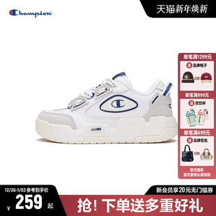 百搭增高新款 面包鞋 鞋 子男运动鞋 Champion冠军厚底板鞋 小白鞋 女鞋