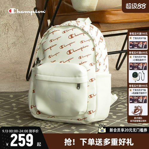 Champion冠军老花双肩包