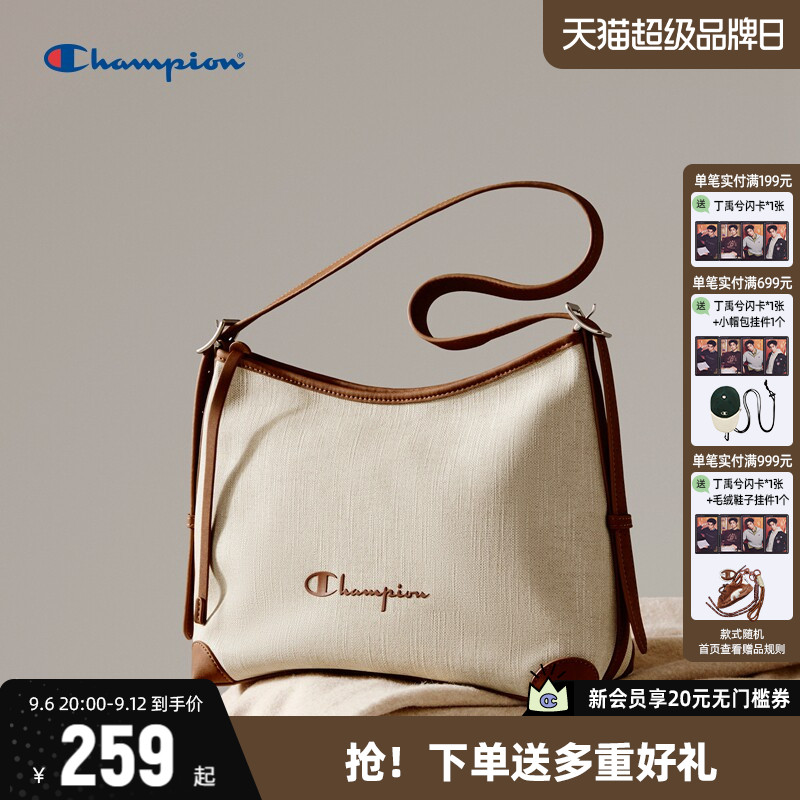 Champion冠军斜挎包单肩包图片