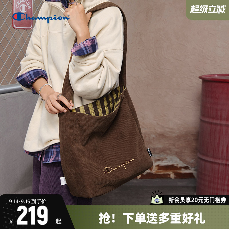 Champion冠军时尚单肩包通勤容量图片