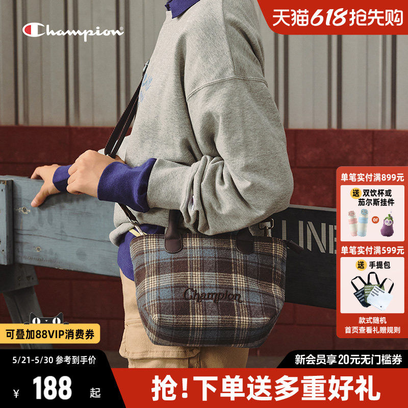 Champion冠军小肩包布丁包托特包2026夏季新款时尚通勤女