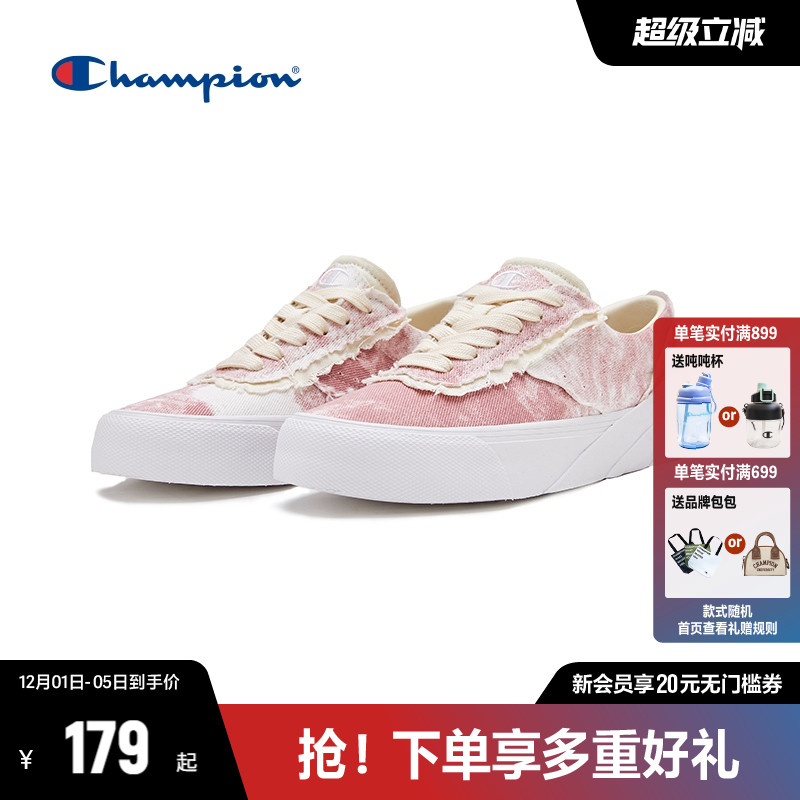 Champion冠军滑板鞋女厚底