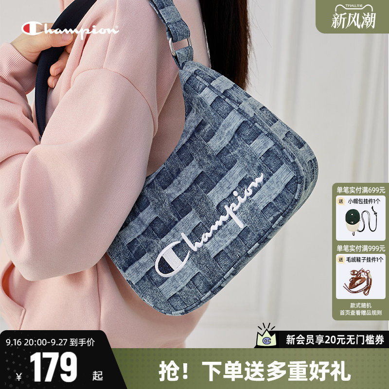 Champion冠军单肩包斜挎包腋下包图片