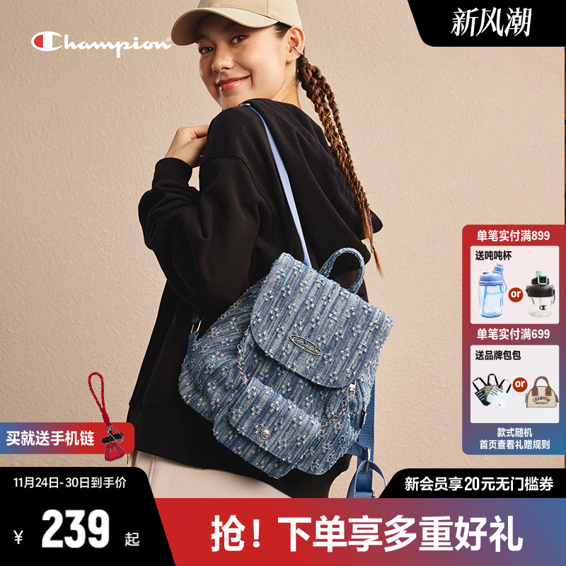 Champion双肩包女2025年春夏新款