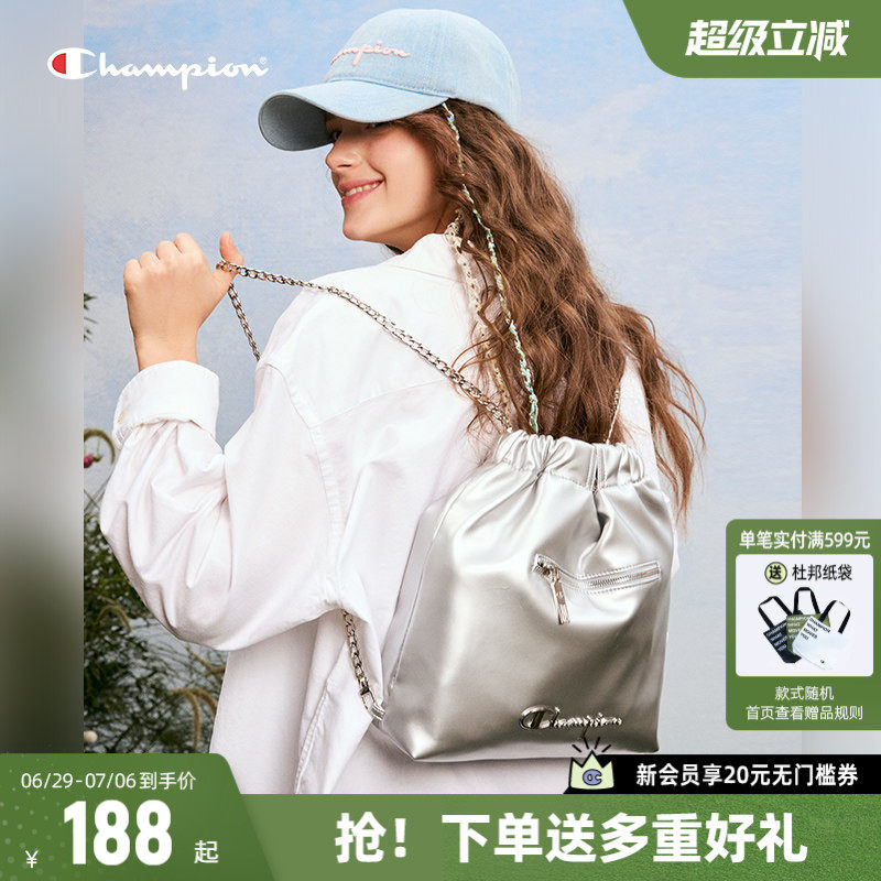 Champion冠军斜挎包女单肩包2026夏季新款双肩包休闲托特手提包包