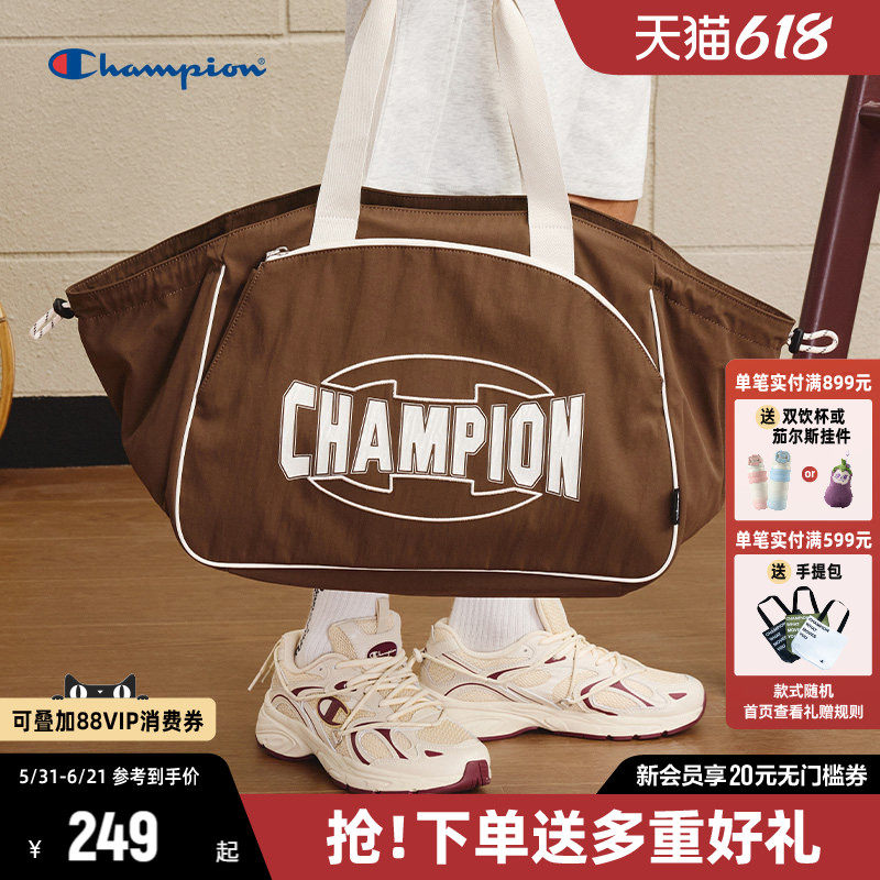 Champion冠军斜挎包女单肩包2026春夏新款任意包大容量手提包包男