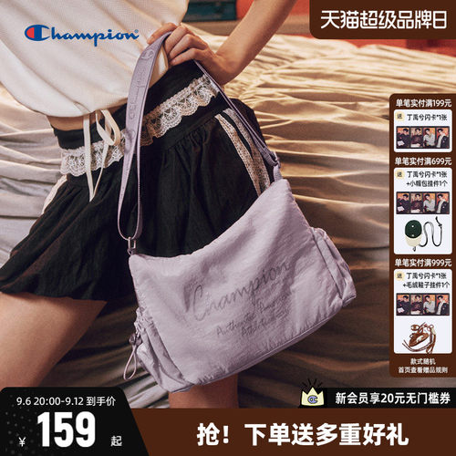 Champion冠军单肩包女运动斜挎包