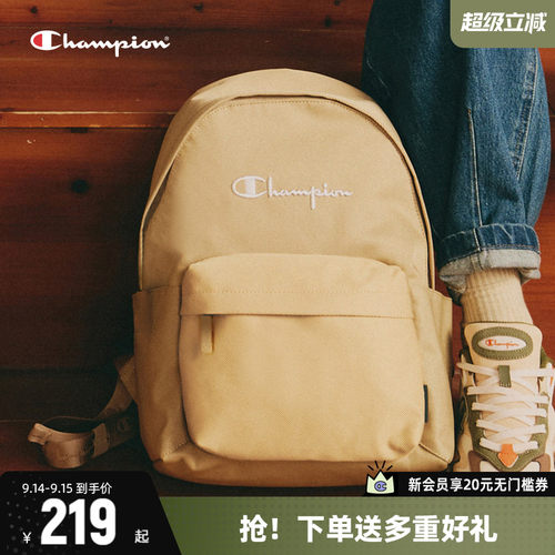 Champion冠军双肩包女休闲