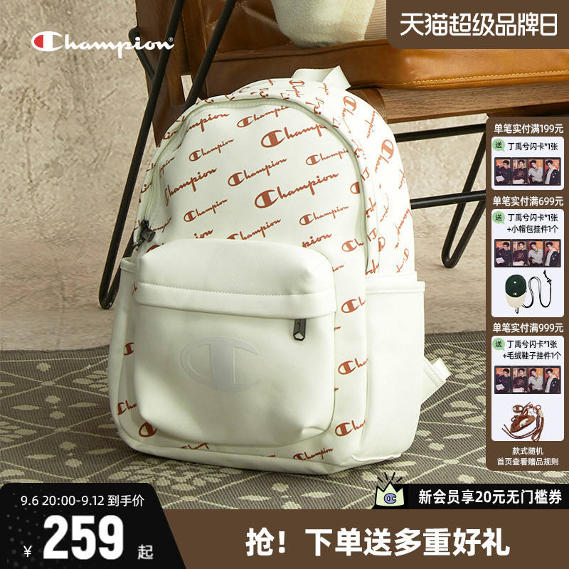 Champion冠军老花双肩包