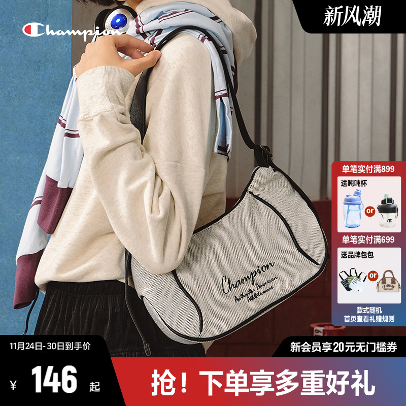 Champion冠军单肩包女包2025秋季