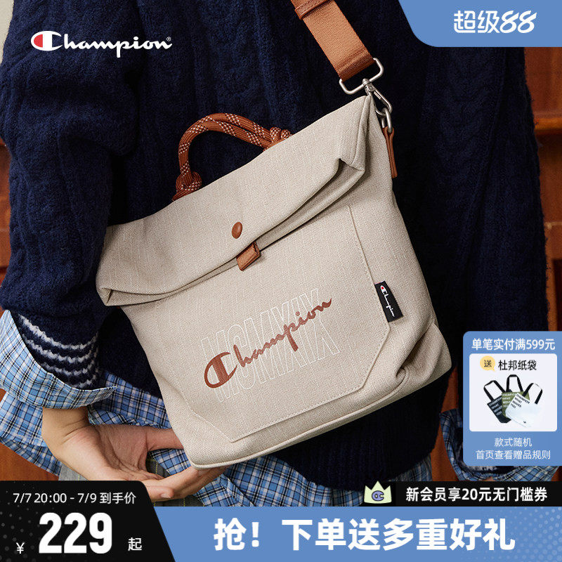 Champion冠军单肩包女2026春夏新款百搭通勤包包手提包斜