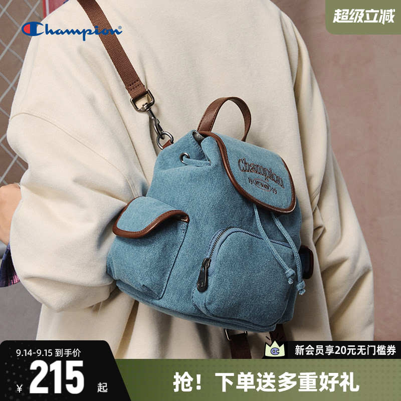 Champion冠军通勤女包复古双肩包