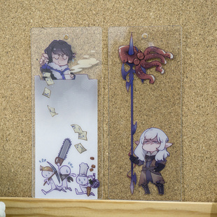 最终幻想14FF14雪国的日常pvc书签 艾默里克埃斯蒂尼安 绘/苦尔鳗