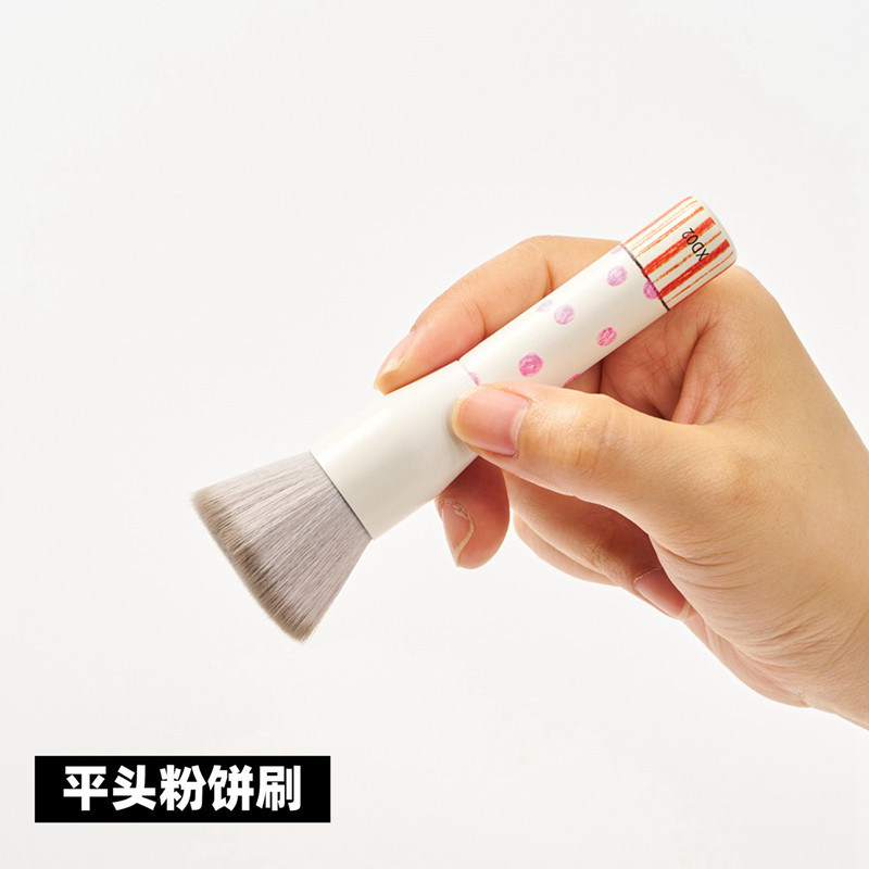 平头粉饼刷超柔软纤维毛定妆图片