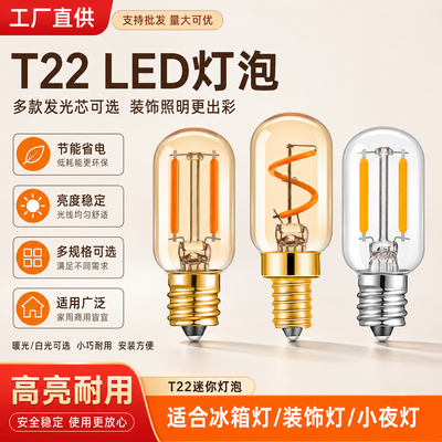 爱迪生led迷你灯泡小夜灯光源