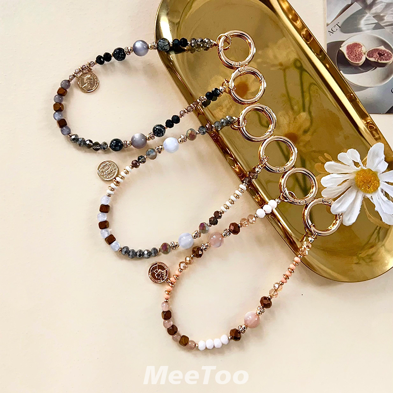 日韩新款彩色五星挂坠手