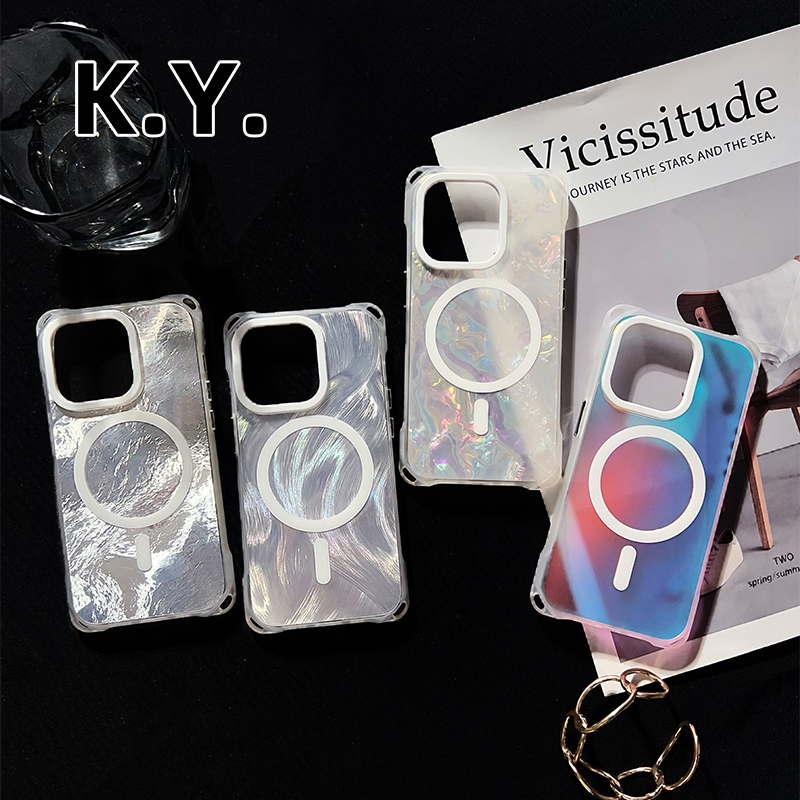 简约纯色挂绳手机壳适用苹果16promax背带斜挎华为mate60pro四角开孔pura70pro保护套小米14ultra高级感硬壳