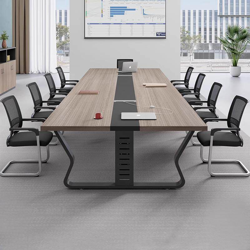 会议桌长桌中小型会议室桌椅组合现代简约办公长条会议洽谈培训桌,商业/办公家具,会议桌,淘宝优惠券,粉丝福利购,淘宝优惠卷