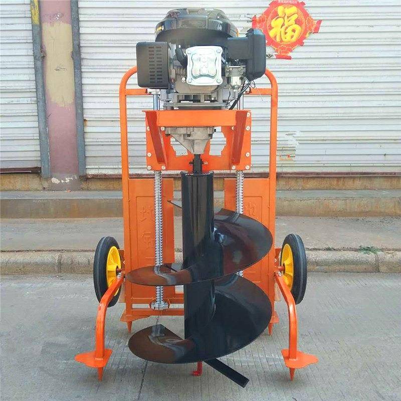 低价销售汽油地钻44-548挖坑机植树钻电线杆挖穴机多功能打桩