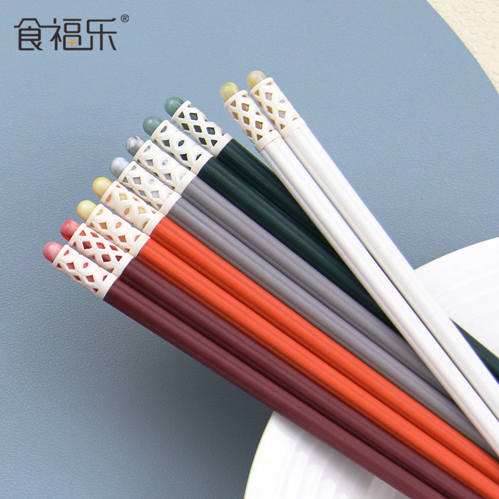 合金筷子家用日式分餐一