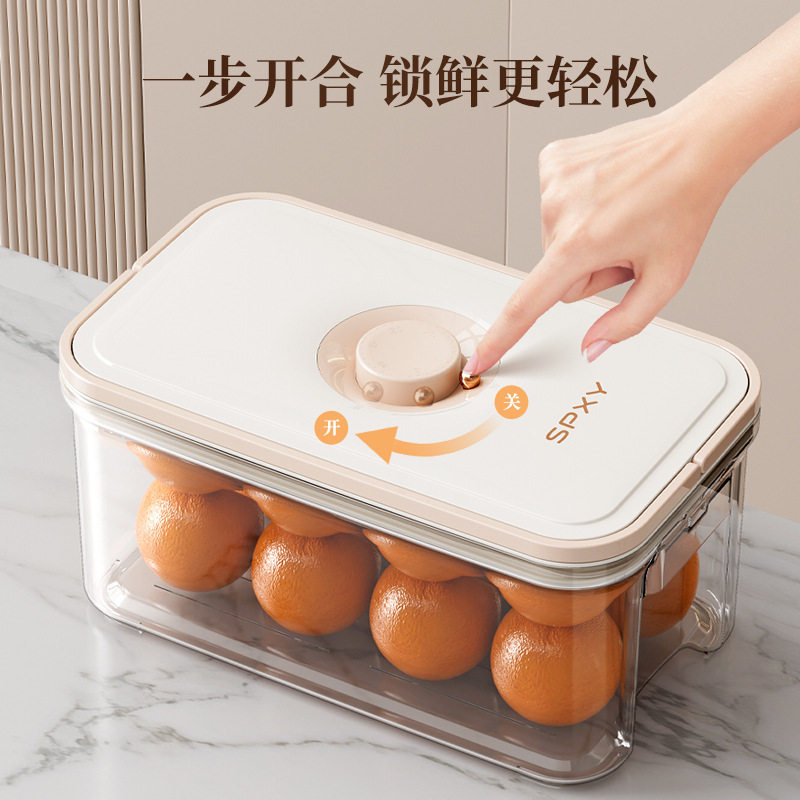 冰箱收纳盒真空密封厨房