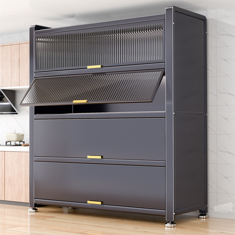 家用厨房微波炉置物架落地多层加厚碳钢防尘收纳柜餐边柜储物橱柜,厨房/烹饪用具,微波炉置物架,淘宝优惠券,粉丝福利购,淘宝优惠卷