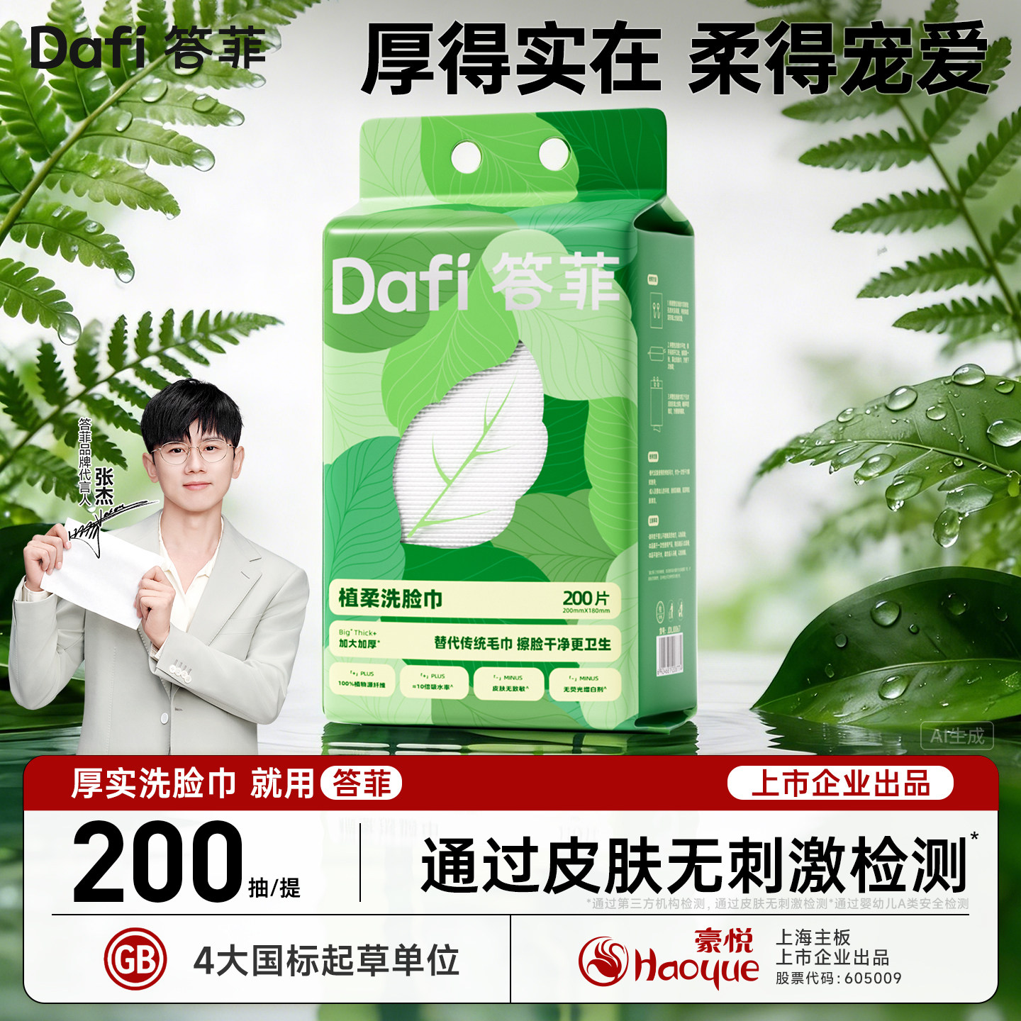 答菲一次性洗脸巾壁挂式加大加厚非纯棉孕婴可用抽取毛巾擦脸柔巾