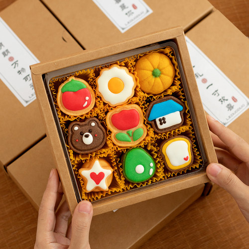 江西特产手工自制曲奇饼干礼盒装