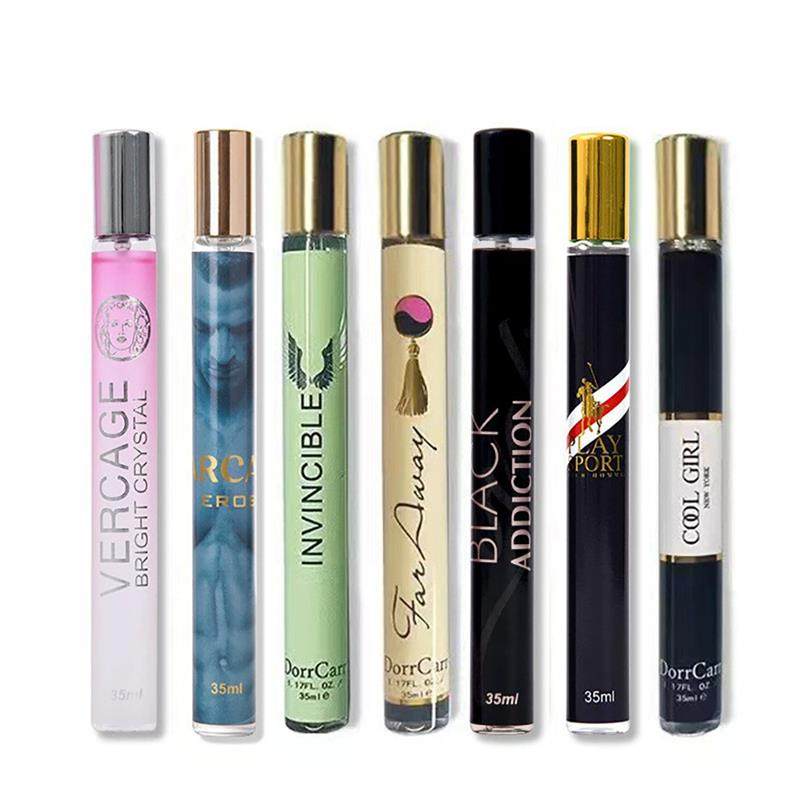 Temu跨境试管女士香水35ml持久花果香男士便携小样淡香水s