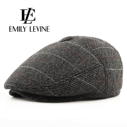 EmilyLEvine鸭舌帽冬季羊毛呢