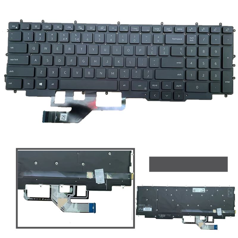 。全新 戴尔 DELL游戏本 游5匣 G7 7587 788 7700 7790键盘多彩背
