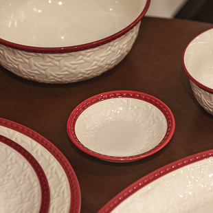 蘸料碟味碟小碟子调料碟蘸料碗蘸酱碟调味碟小盘子醋碟小料碟蘸碟