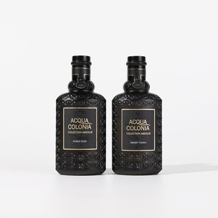 4711蓬勃麝香午夜檀香醇厚皮革壮丽玫瑰琥珀柑橘烟熏香豆香水小样