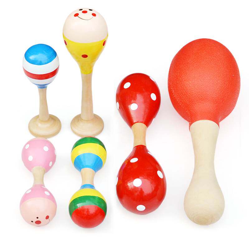 沙锤儿童早教奥尔夫专业打击乐器沙球幼儿园宝宝摇铃节奏表演教具