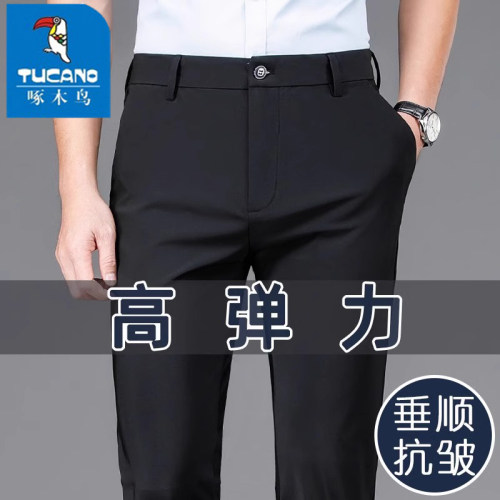 啄木鸟2025年冬季新款休闲裤男款