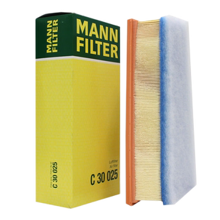 曼牌空气滤芯C30025适用奔驰E63 C63 S63大G AGM GT GLS600 4.0T