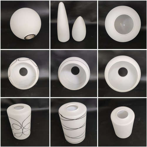 灯罩灯具配件卧室玻璃壁灯