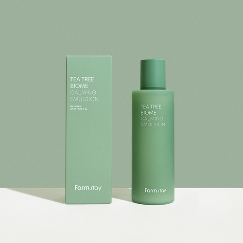 香港直邮韩国FARMSTAY法曼媞茶树生物群落舒缓乳液200ml