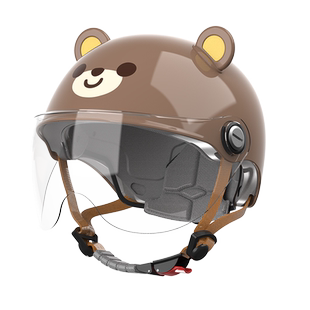 卡洛登新国标3C认证儿童头盔电动车男女孩安全帽四季通用冬季保暖